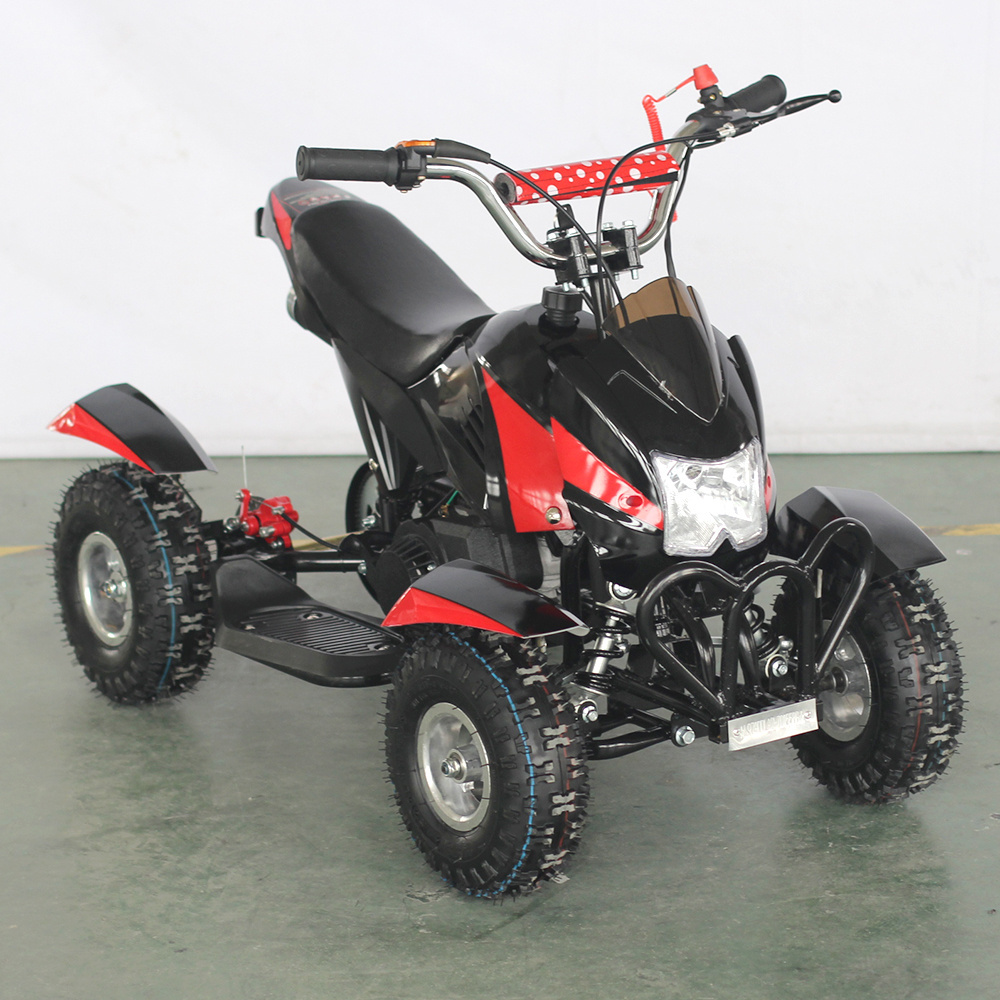 Factory Supplied single cylinder, air-cooled, 2 strokes mini quad atv 49cc