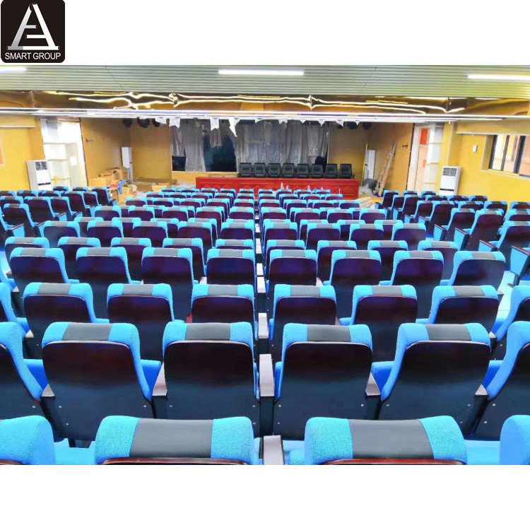 Factory Wholesale Folding Cinema Seating Church Theater Auditorium Chair Public Furniture