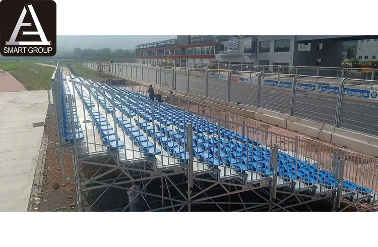 12 rows steel grandstand Temporary Spectator Grandstands For Sale Outdoor Portable Mobile Tribune Steel Bleachers