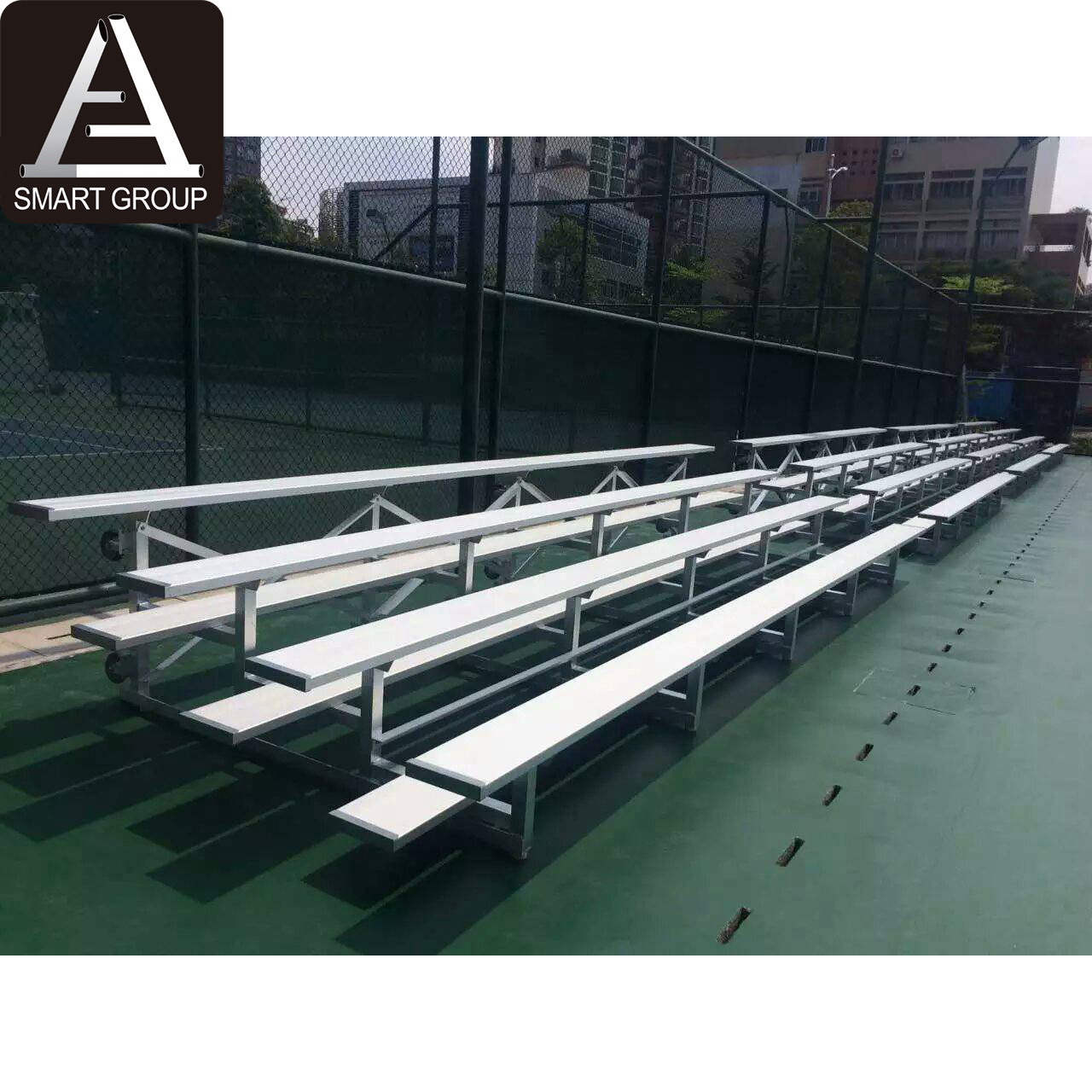 Aluminium school bench sports grandstand used portable bleachers for sale