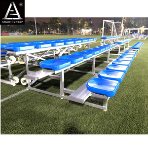 3 Row Portable Metal Structure Grandstand Outdoor Stadium Seat Football Seating For Sale