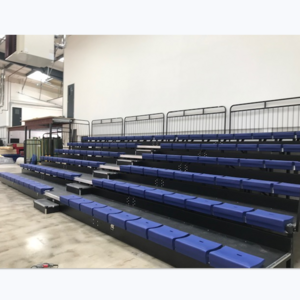 Best-selling indoor removable bleachers plastic retractable stadium seats used folding bleachers