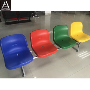 Hot Sale Football Stadium Seat Direct Manufacturer Plastic Bucket Chairs HDPE  Fixed Plastic Stadium Seating