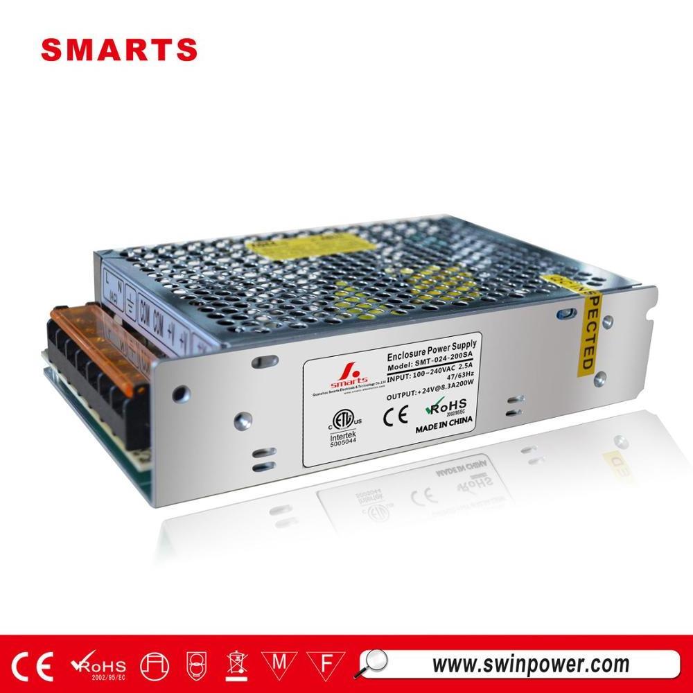 220v ac input 24v dc output 200w 220 volt 24 volt transformer