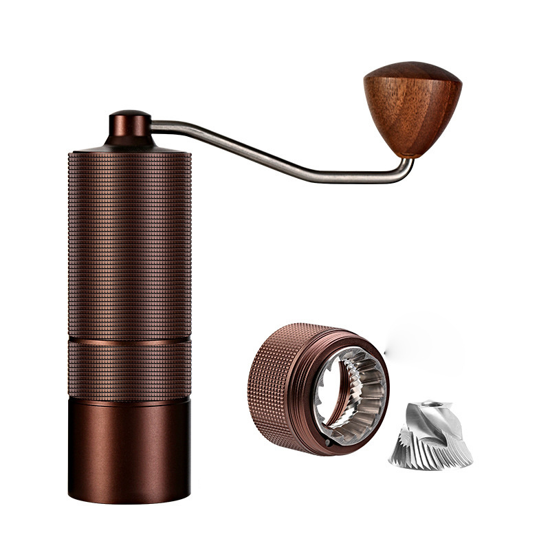 420 Stainless Steel Burr Homeuse Espresso Mini Small Hand Mill Portable Manual Coffee Grinder