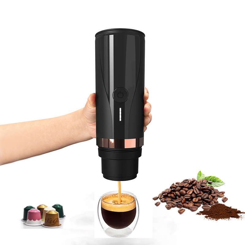 New design PCM01 Multifunctional Portable Mini Coffee Maker 12V Car Espresso Machine coffee maker for travel outdoor home