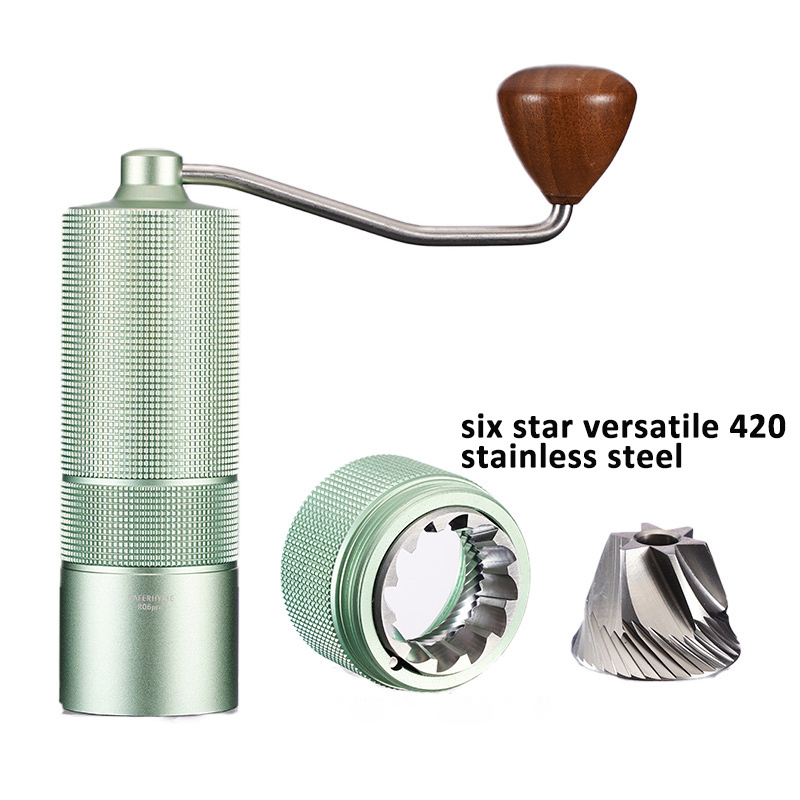 420 Stainless Steel Burr Homeuse Espresso Mini Small Hand Mill Portable Manual Coffee Grinder