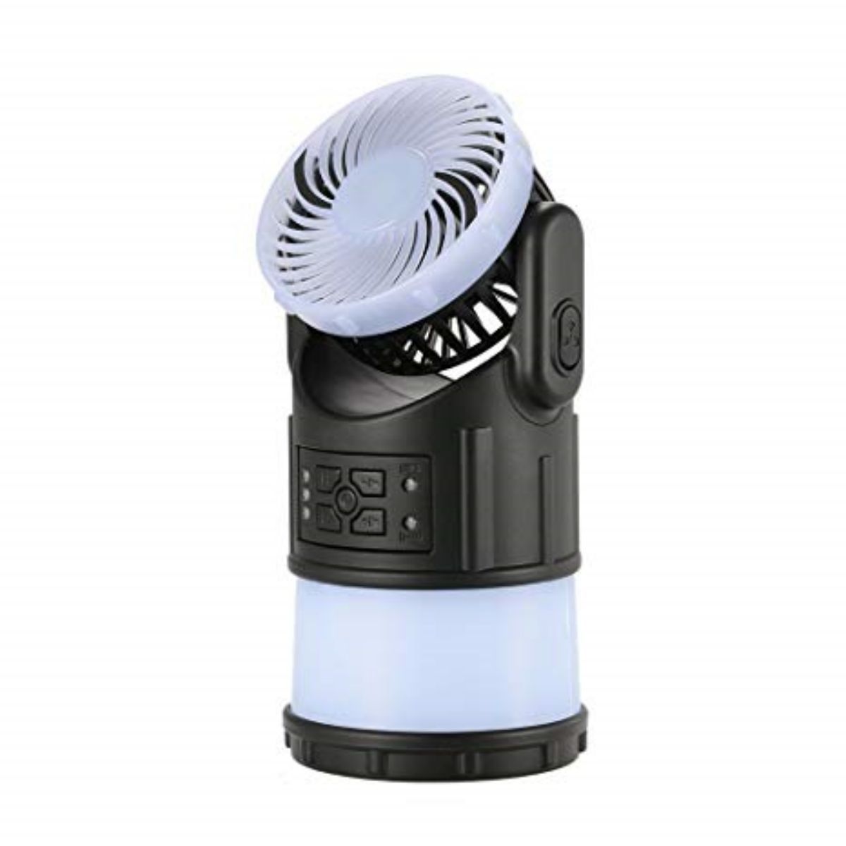 Capable of listening to radio stations and repelling mosquitoes  5-in-1 Multi-Function Camping Lantern