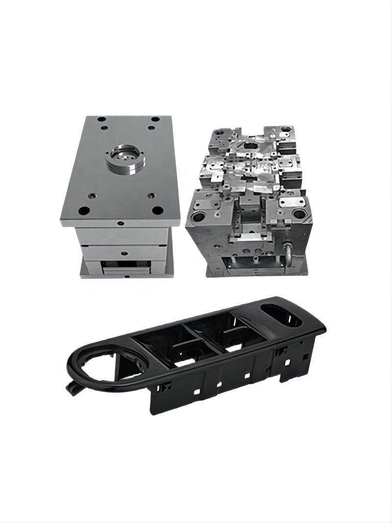 China Plastic Mold Manufacturer Top Quality Plastic Case For Electronic Products Injection Molding double injection, overmolding