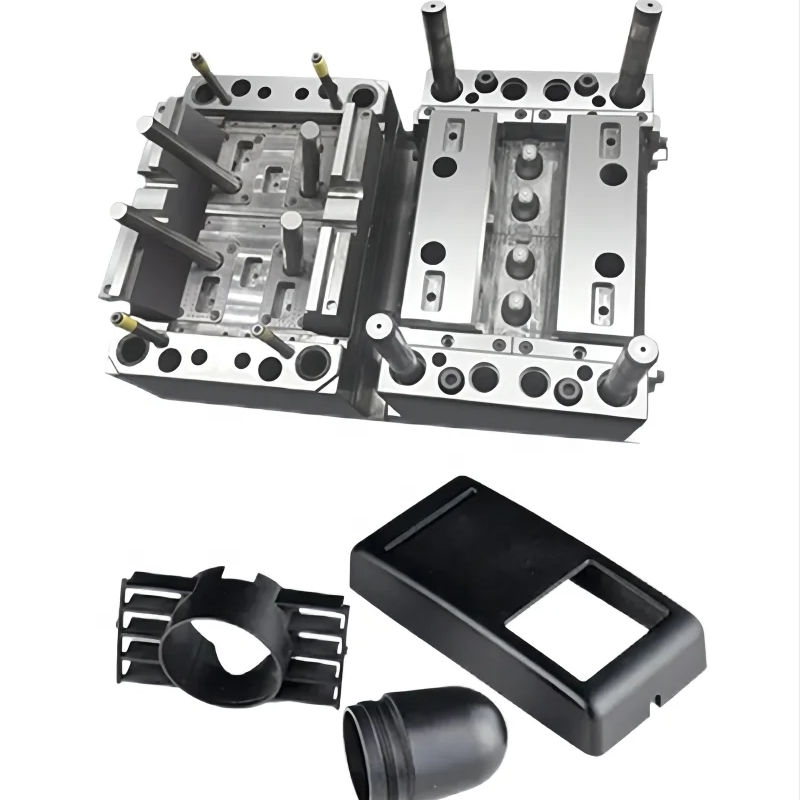 China Plastic Mold Manufacturer Top Quality Plastic Case For Electronic Products Injection Molding double injection, overmolding