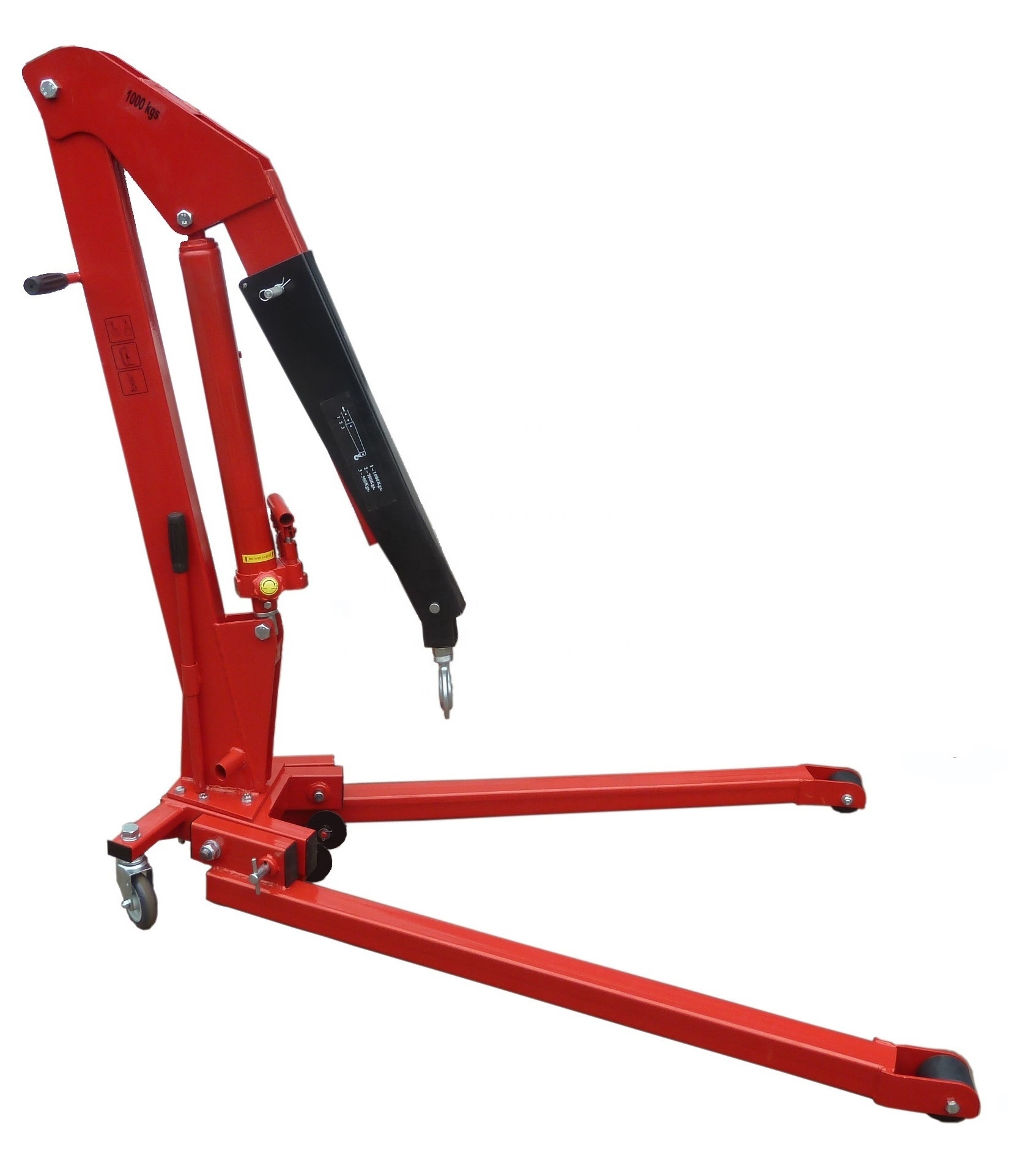 Widely Used Superior Quality 1T Low Profile Hydraulic Engine Hoist Shop Crane