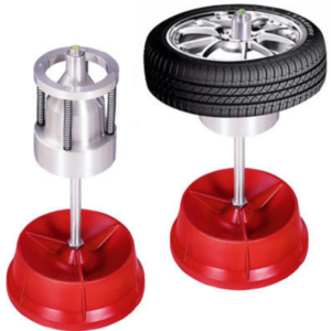 Portable Hubs Wheel Balancer W/Bubble Level Heavy Duty Rim Tire Cars Truck