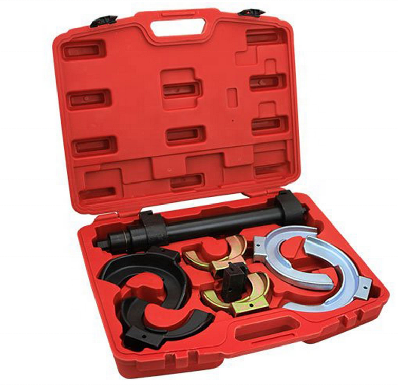 Strut coil spring compressor tool