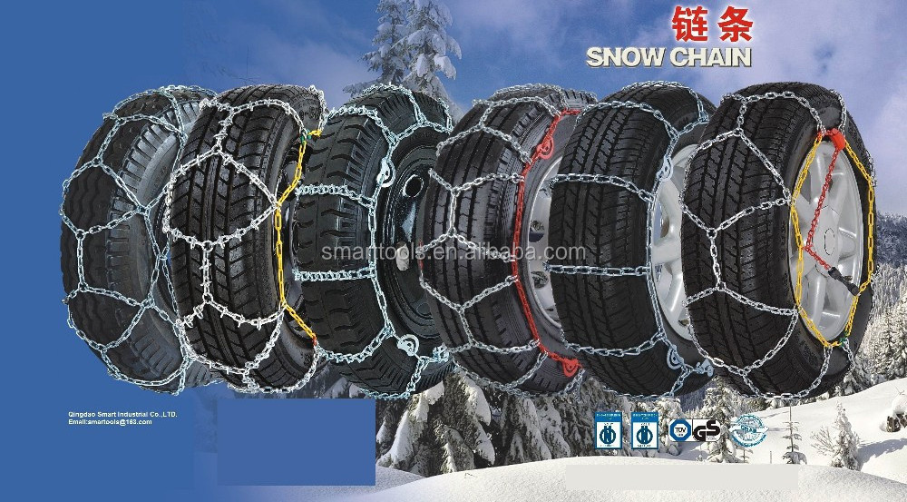 Chinese Outdoor Winter Adjustable Tractor Plastic Snow Chain Car Tyre Snow Chains