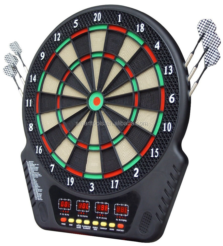 4 LED Electronic Dartboard/Cabinet Electronic Dartboard/magnetic dartboard