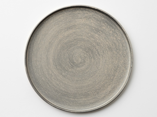 Japanese Sustainable Crystal Glaze Serving Ceramic Craft Plate