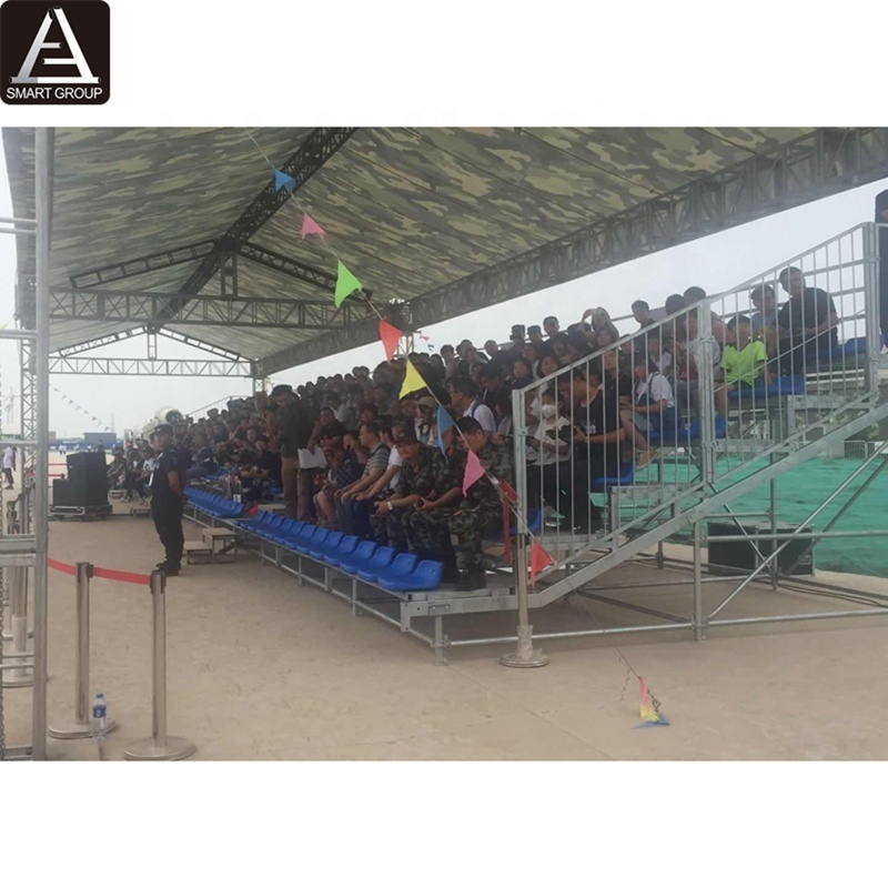 Scaffolding Grandstand Seating Outdoor Temporary Steel Bleachers Stadium Stand for Football