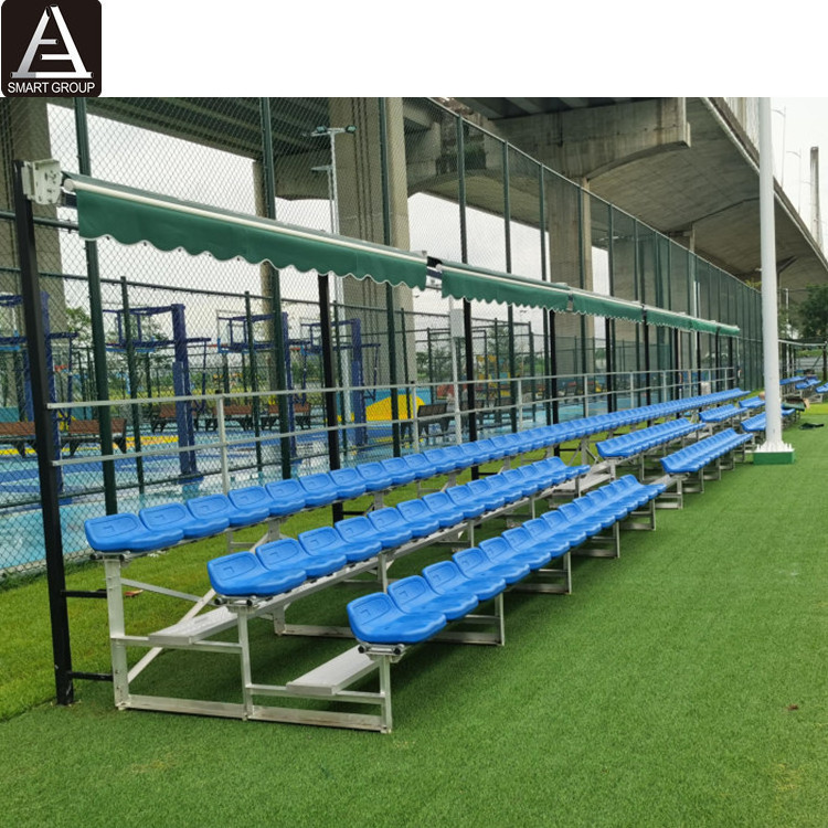 Temporary Spectator Grandstands For Sale Outdoor Portable Mobile Tribune Aluminum Bleachers