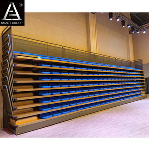 Telescopic Seating System/ Indoor Grandstand/Retractable Gym Bleachers