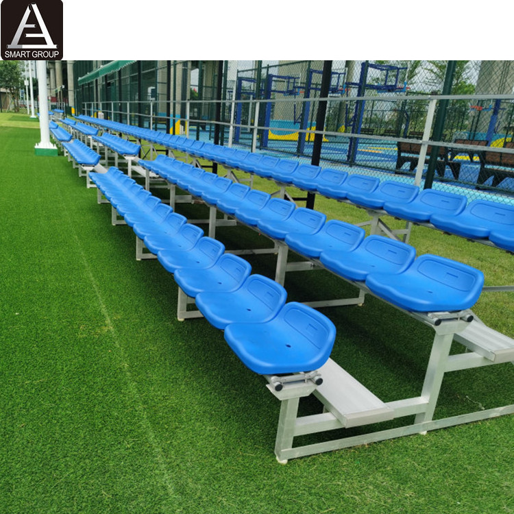 Temporary Spectator Grandstands For Sale Outdoor Portable Mobile Tribune Aluminum Bleachers