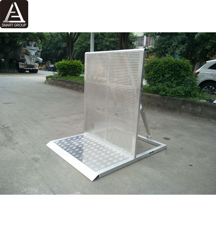 Concert retractable fence / retractable barrier Pit / stage barricade