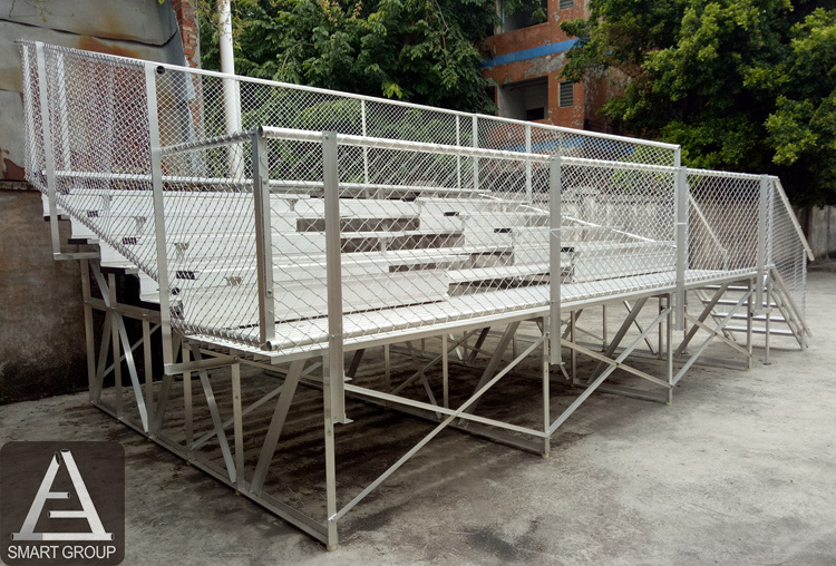 Hot sale aluminum football bleachers stadium seats elevated bleachers