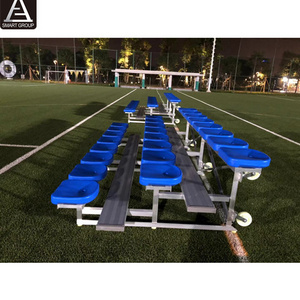 Outdoor Indoor Metal Mobile Bleachers Chair Soccer Ball Game Bleachers On Sale