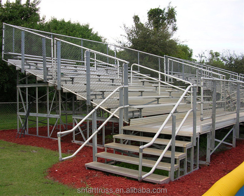 Hot sale aluminum football bleachers stadium seats elevated bleachers