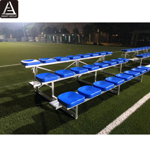 Outdoor Indoor Metal Mobile Bleachers Chair Soccer Ball Game Bleachers On Sale