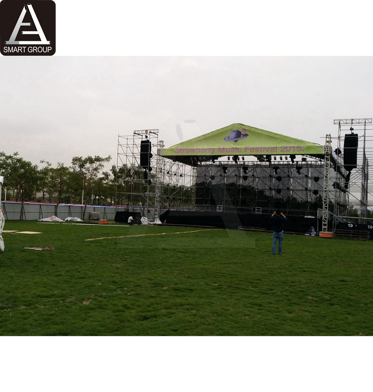 Factory Price Aluminum lift tower truss stand line array speaker lift layer truss