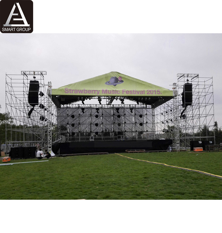 Factory Price Aluminum lift tower truss stand line array speaker lift layer truss