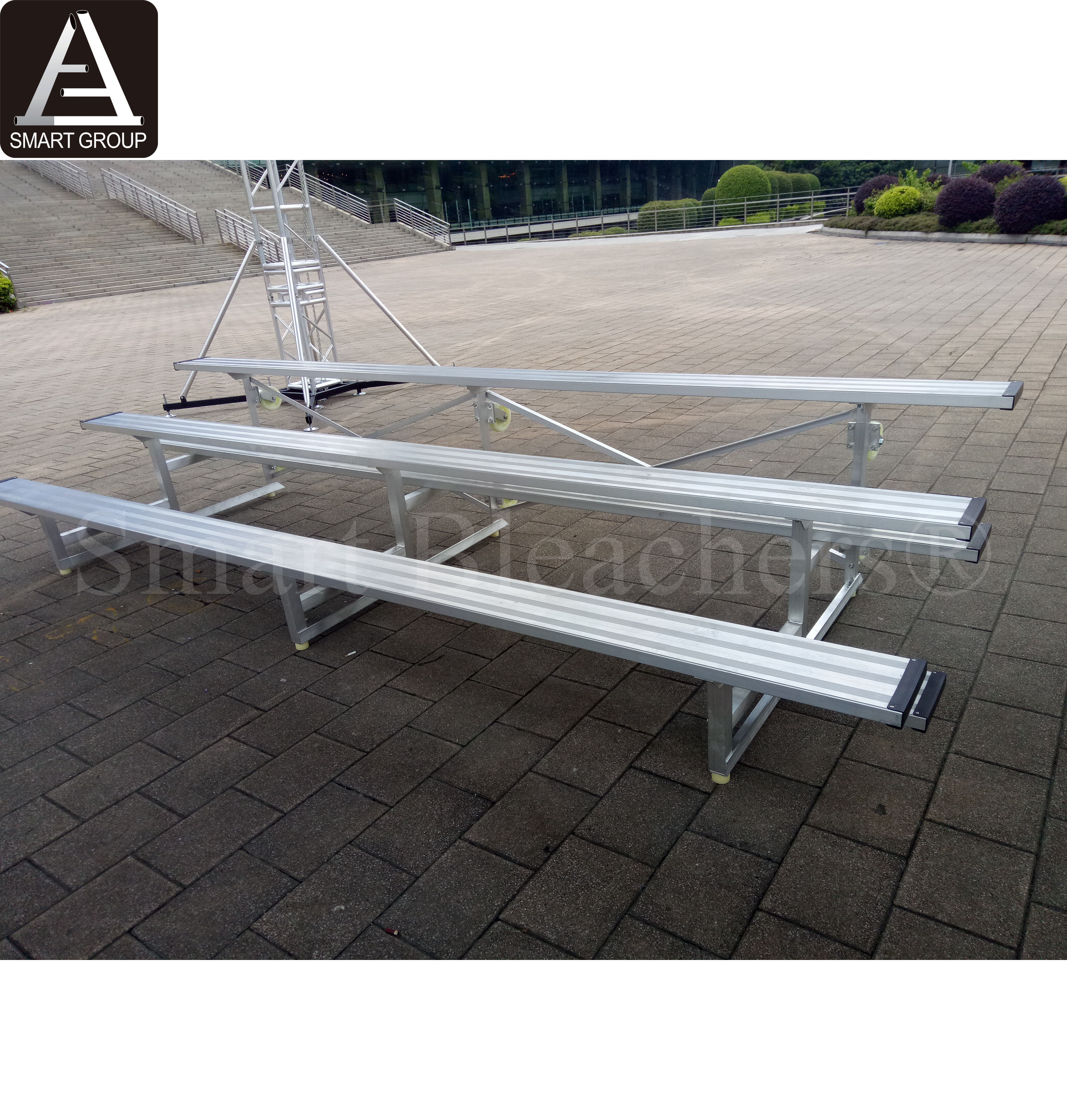 portable school playground grandstand small aluminium bleachers for sale