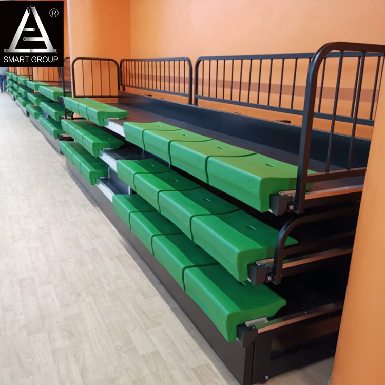 Retractable Bleacher System/ Retractable Tribune / Indoor Gym Bleachers