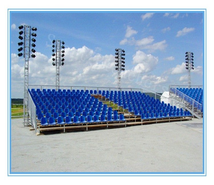 stadium seat for outdoor metal sports bleachers