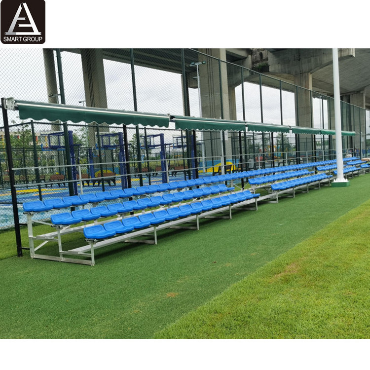 Temporary Spectator Grandstands For Sale Outdoor Portable Mobile Tribune Aluminum Bleachers