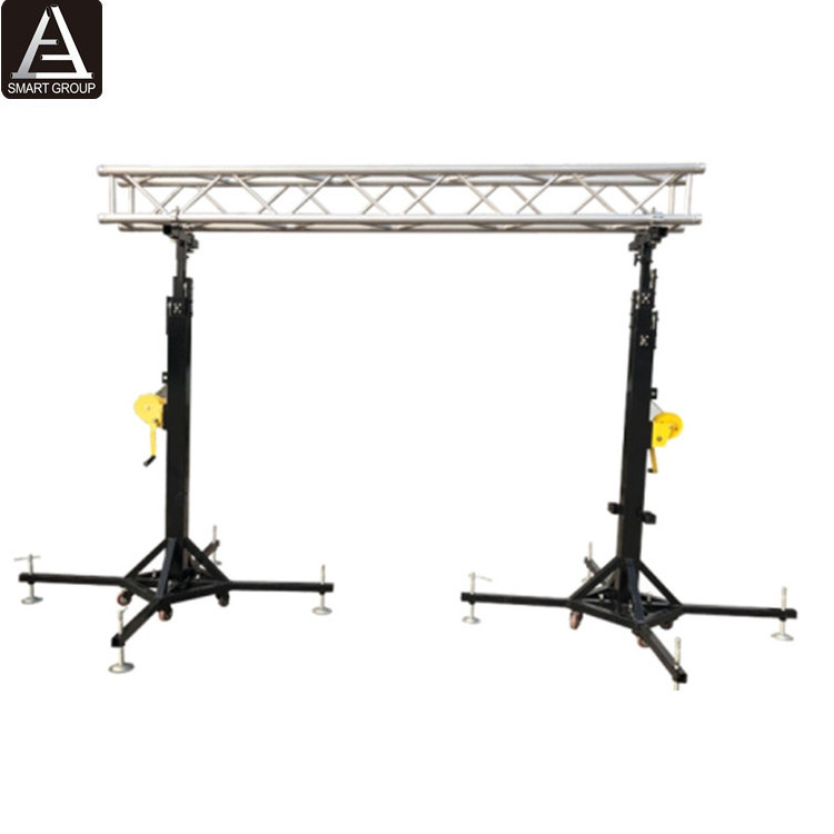 4M stage lighting elevator tower truss crank stand lift stage lifting tower