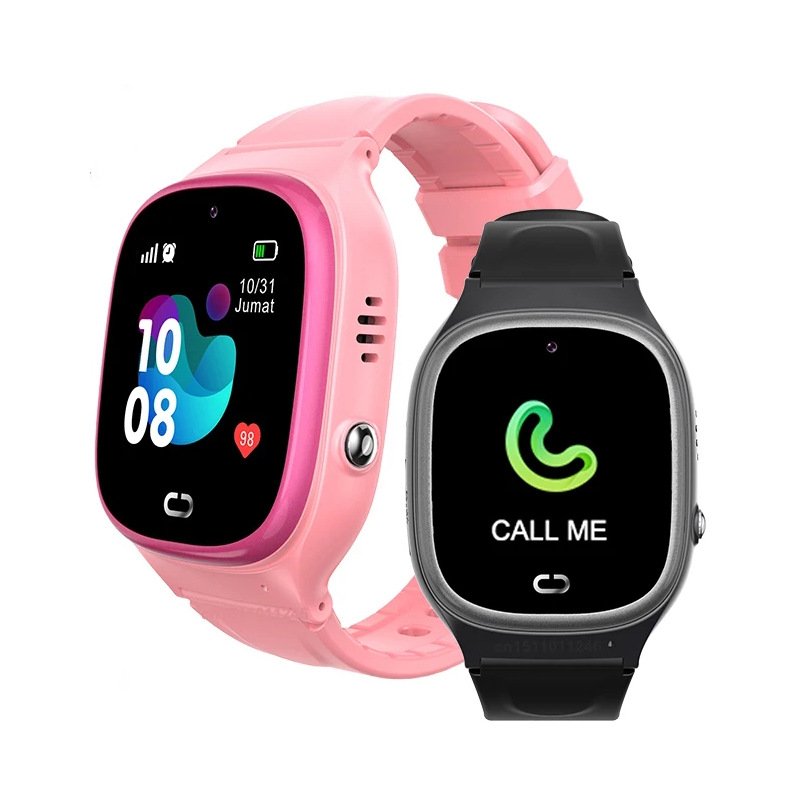 TD-45 Kids Smart Watch 1.44inch Screen LBS SOS Calling Voice Chat Waterproof SIM Card 2G Android Smartwatch 2024