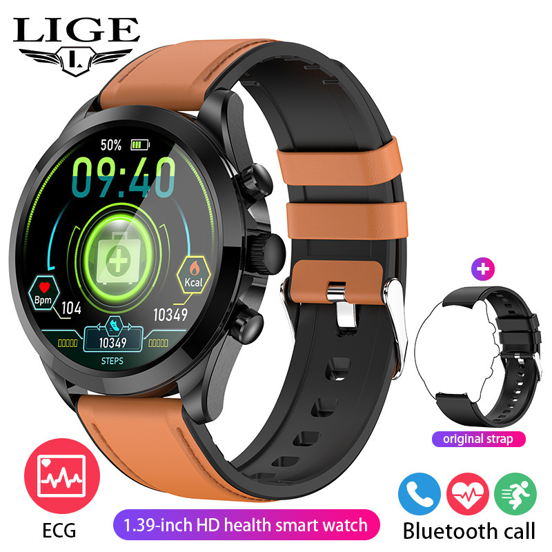 2024 New Arrival ET440 Sport Ip67 Waterproof Smartwatch Blood glucose Female physiological monitor ECG+HRV smart watch