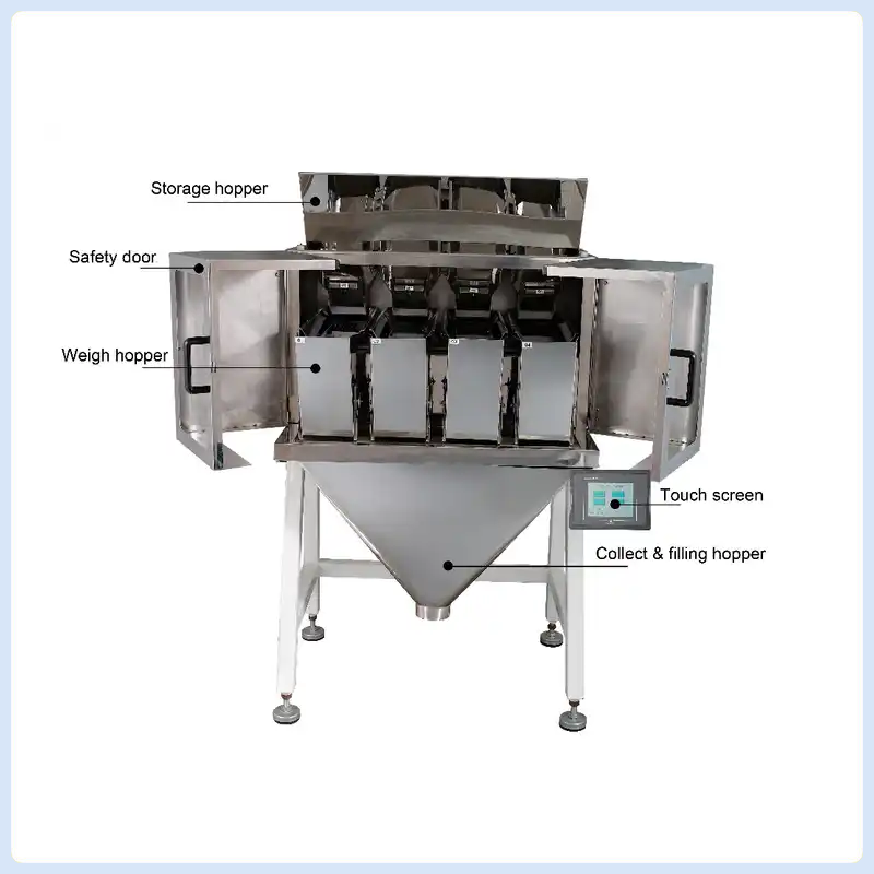 high productivity horizontal granule packaging machine snack nuts doypack packing machine for small businesses