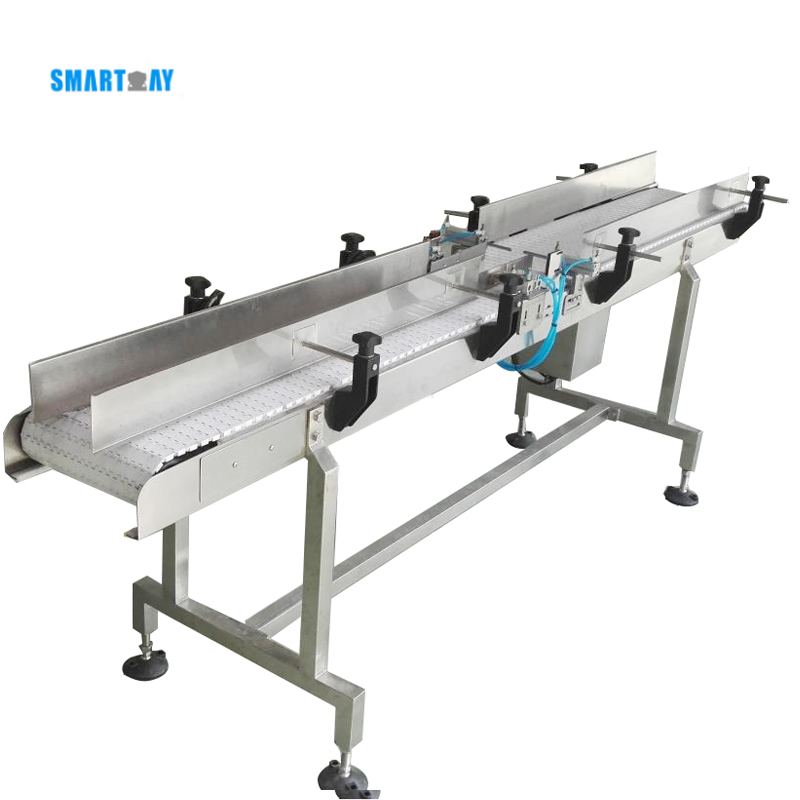 Semi Automatic Frozen Food Chicken Meat Tray Packaging Machine With Linear Belt Combination Weigher