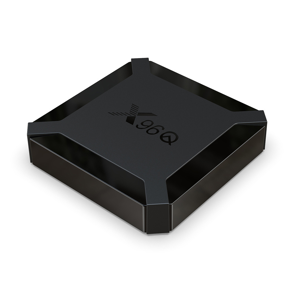 Super cheap mini pc X96Q 4k smart tv box android 10 1G 8G OEM logo for global streaming IPTV