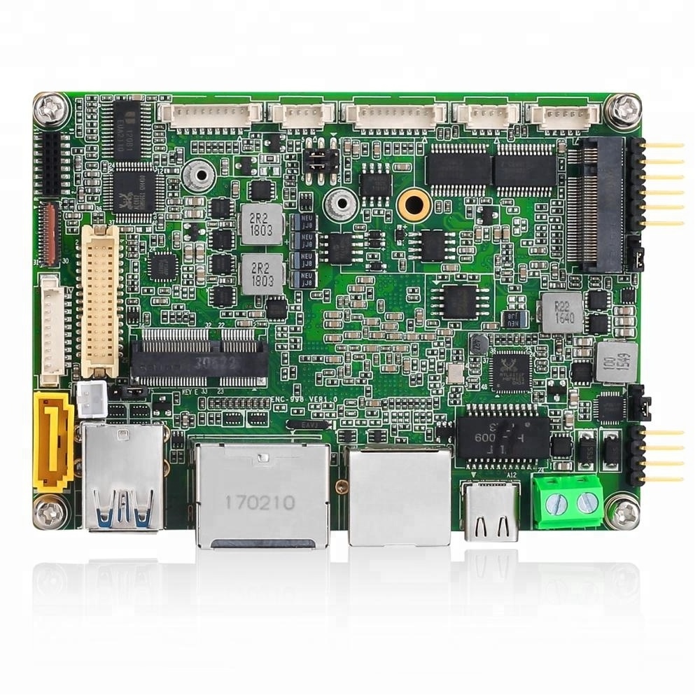 Mini Size Pico-ITX Fanless Motherboard with Intel Gemini Lake N4100/J5005 CPU Single Board Computers ENC-G998