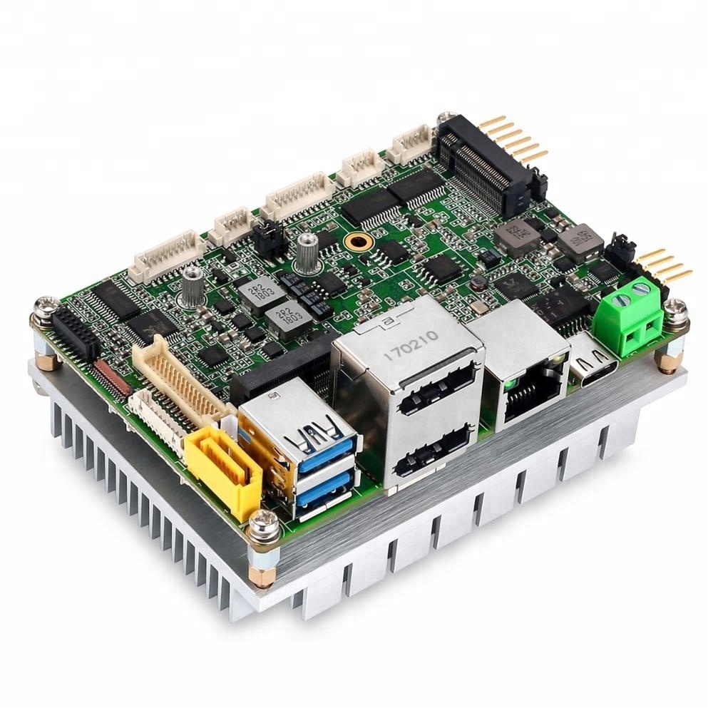 Mini Size Pico-ITX Fanless Motherboard with Intel Gemini Lake N4100/J5005 CPU Single Board Computers ENC-G998