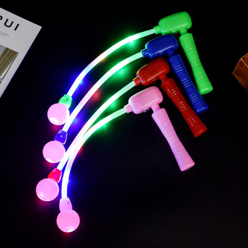 Factory Creative LED Magic Music Wand Swing Flashing Light Up Glow Rotating Stick For Party Christmas Colorful Kids Toys