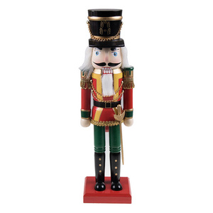 Wholesale Christmas nutcracker Factory Customizable Wooden Nutcracker For Christmas Decorations