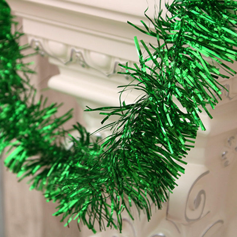 Low Price Wholesale Christmas decorations tinsel Decorative Christmas Tinsel for Party Festive event color bars