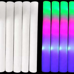 Promotional LED Glow Foam Stick, Light Up Foam Baton For Party Wedding and Concert,  Rainbow wands Led Foam Stick