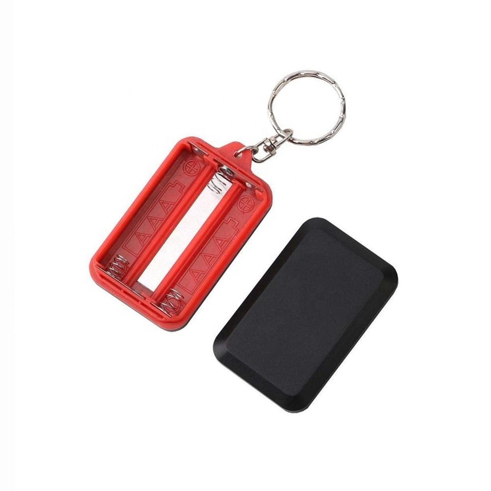 Cheap Portable Bulk Plastic COB Key Chain Travel light Cheap Tiny EDC Small Pocket Flat Torchlight Mini Keychain Flashlight