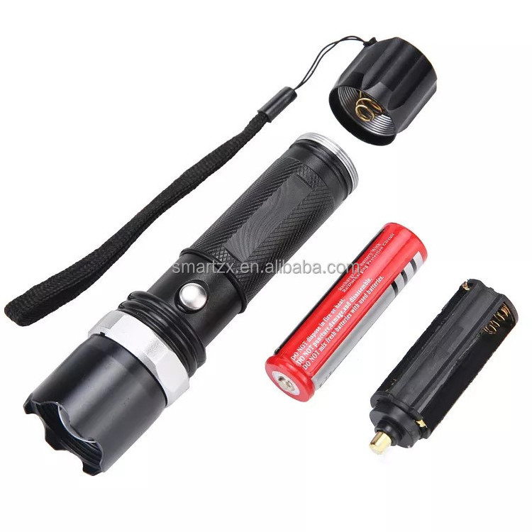 High Power Camp Waterproof Flash Light Set Powerful Self Defense Tactical Torches Flashlights, Led Flashlight Manufacturer