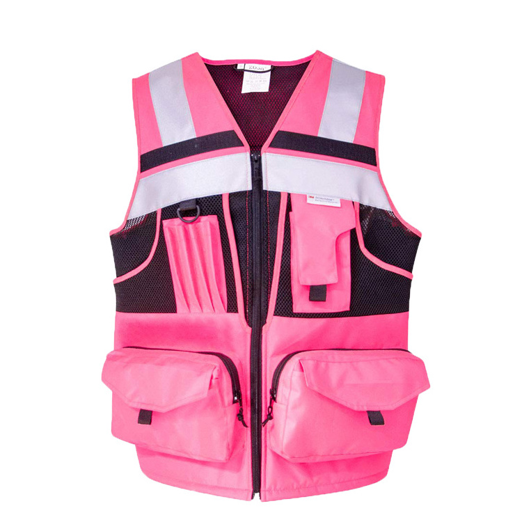 Traffic engineering construction safety emergency Heavy Duty Safety Vest